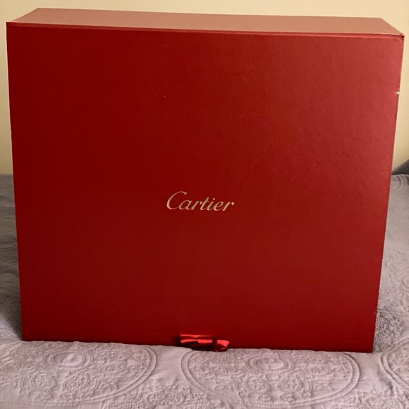 AUTHENTIC CARTIER LEATHER HANDBAG - Picture 2 of 8